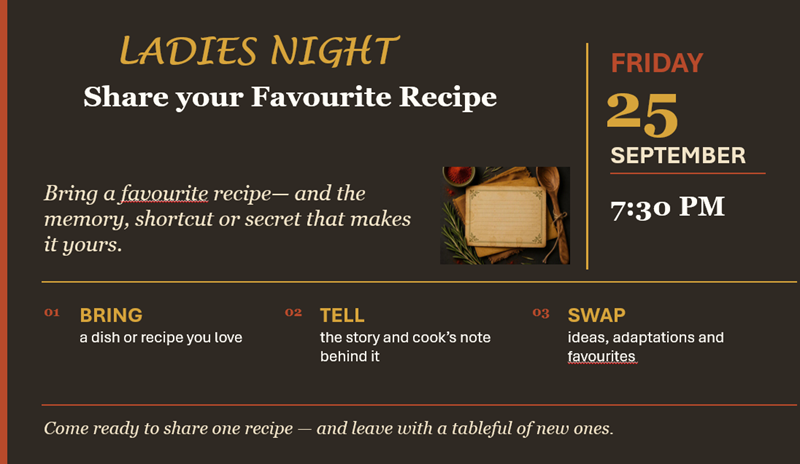 Ladies Night Out - September 2026